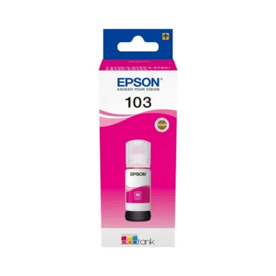 Epson C13T00S34A 70 ml magenta pigmenttint EcoTank printeritele, originaal