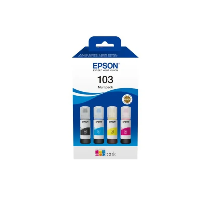 Epson C13T00S64A originaal tindikomplekt 4×65 ml (must, tsüaan, magenta, kollane) EcoTank L3250/L5290/L3260 printeritele, kuni 4500/7500 lehte
