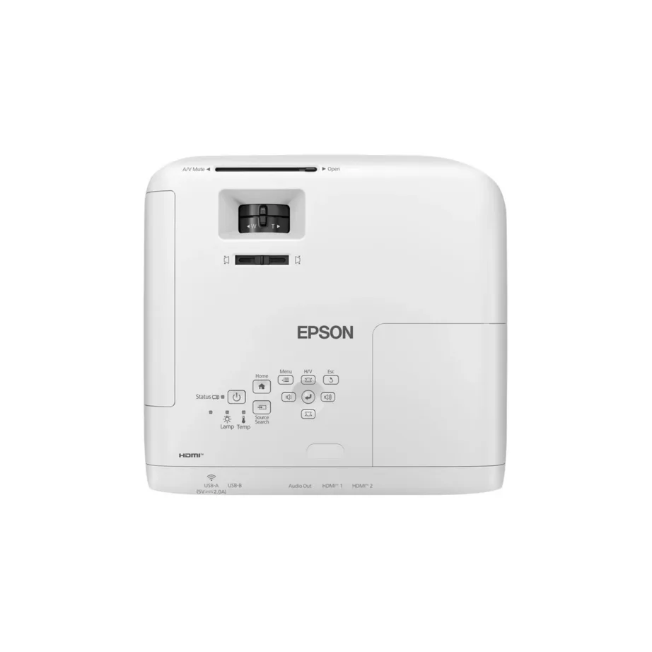 Epson EH-TW840 V11HB63040 4000 lm 3LCD Full HD 1080p valge kodukinoprojektor, 2 HDMI, 302x252x92 mm – 3