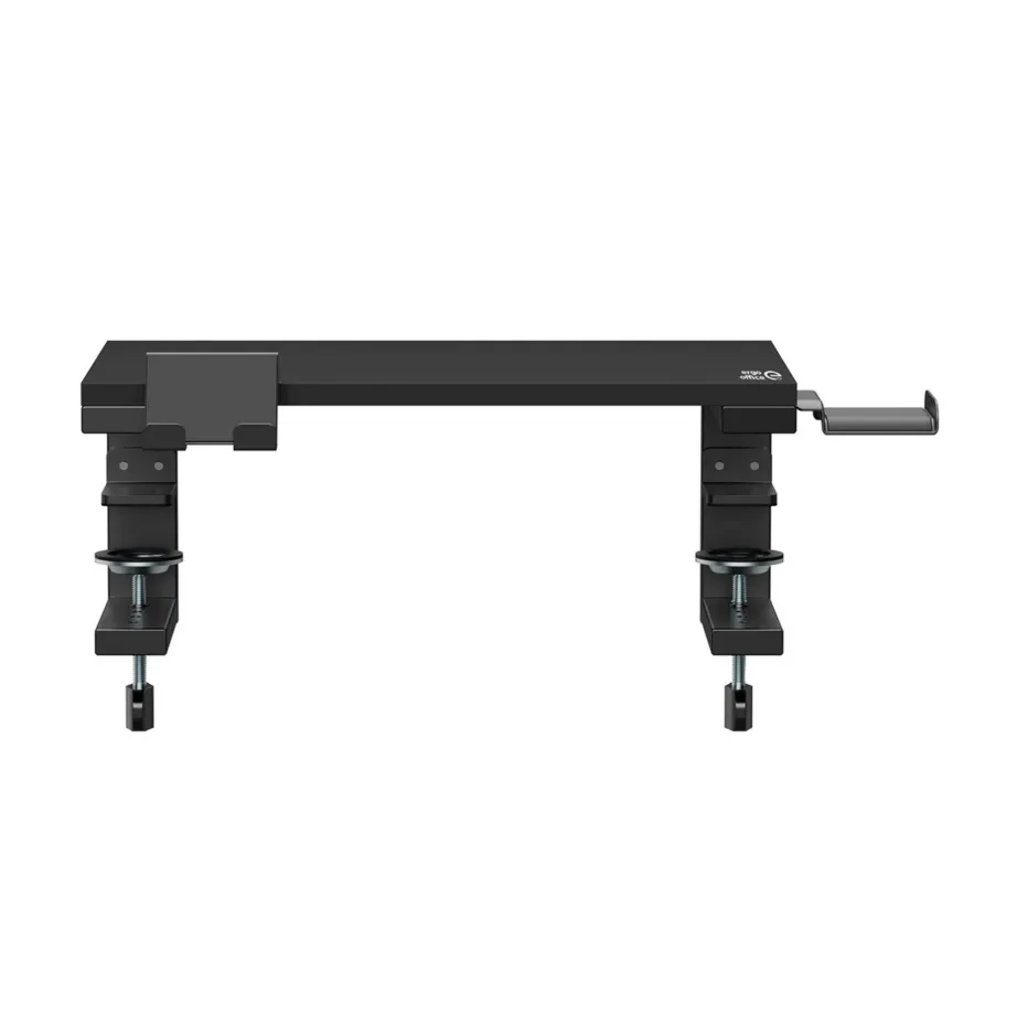 Ergo Office ER-303 B must monitori/laptopi alus 370×235 mm, 20 kg kandevõimega, 13–32” ekraanidele, lauakinnitus, telefonialusega – 2