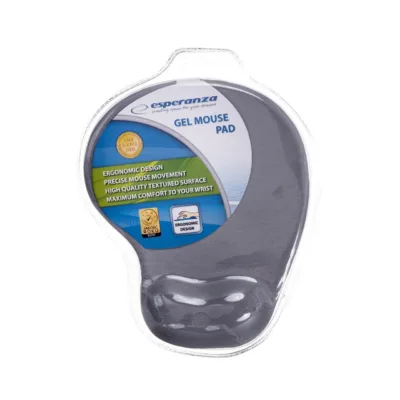 Esperanza EA137Y hall geel-täidisega ergonoomiline hiirematt randmetoega, 1 tk