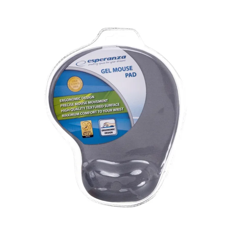 Esperanza EA137Y hall geel-täidisega ergonoomiline hiirematt randmetoega, 1 tk