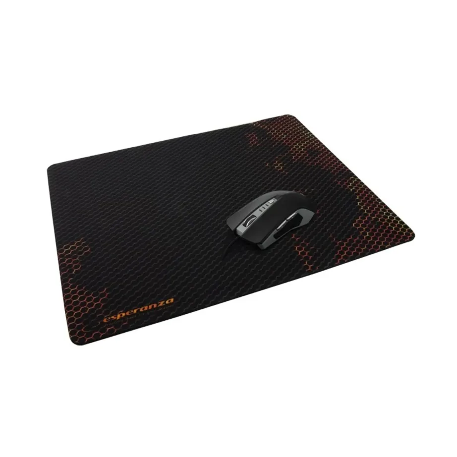 Esperanza EA146R 440x354x4 mm punane/must libisemisvastase põhjaga hiirematt – 5
