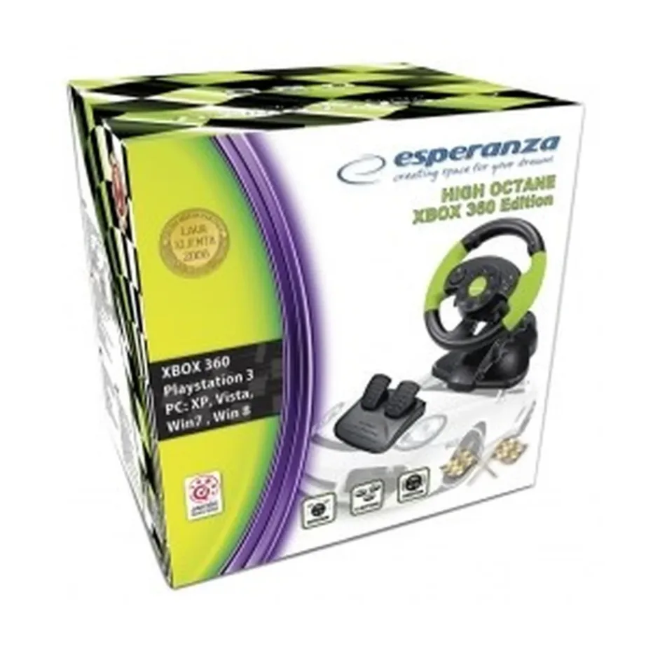 Esperanza EG104 must mängurool PlayStation 3 ja Xbox 360 jaoks, 1 tk – 4