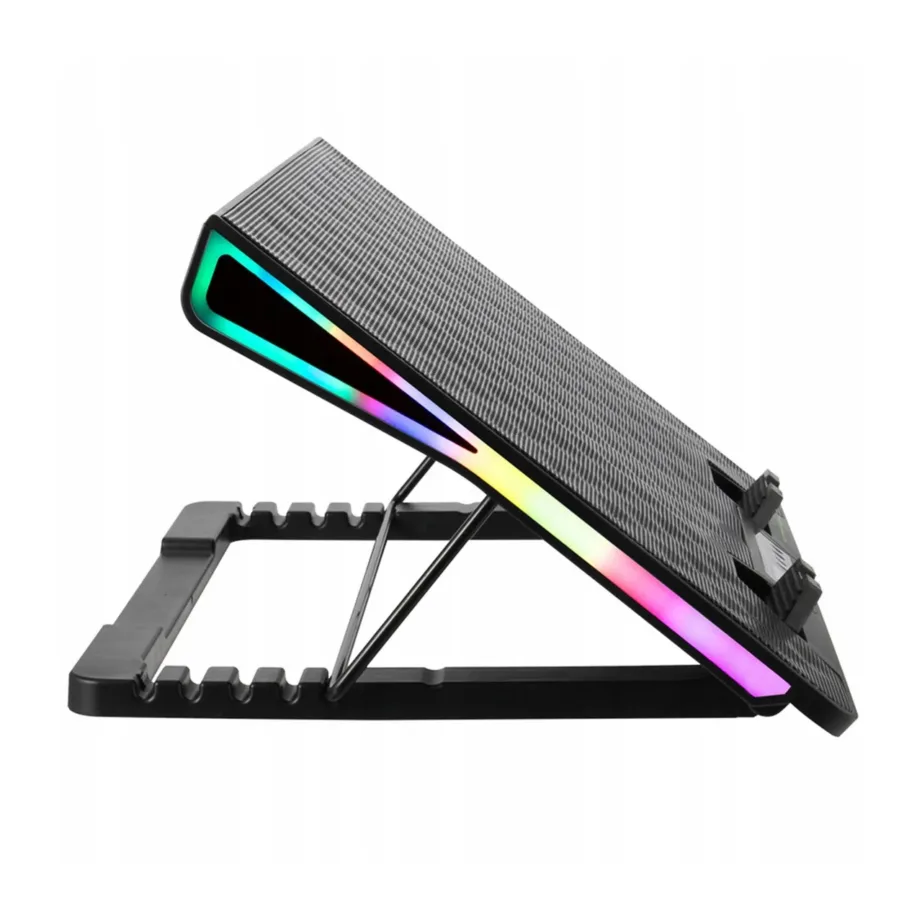 Esperanza EGC101 400x288x36 mm must sülearvuti jahutusalus LCD-ekraani, 18 cm ventilaatori ja 5 kaldeasendiga – 10