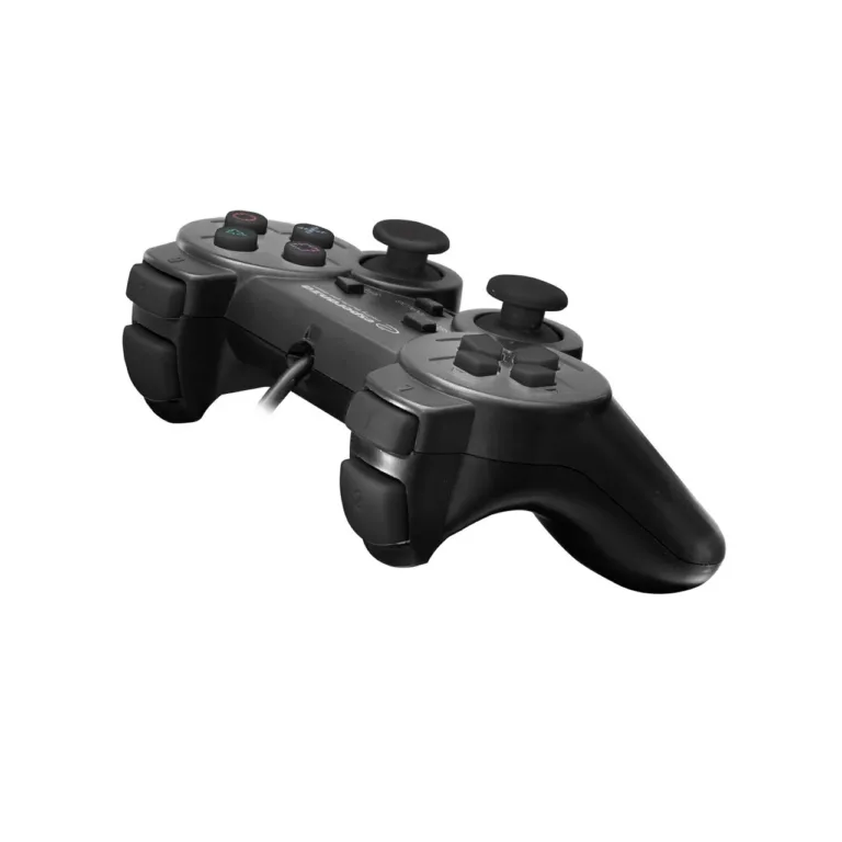 Esperanza EGG107K USB 2.0 juhtmega must gamepad, 12 nupuga, PC ja PlayStation 3 jaoks