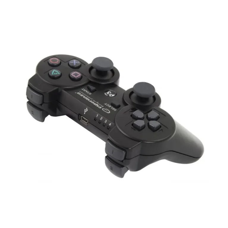 Esperanza EGG109K juhtmevaba Bluetooth mängupult sisseehitatud akuga, must, PlayStation 3 jaoks