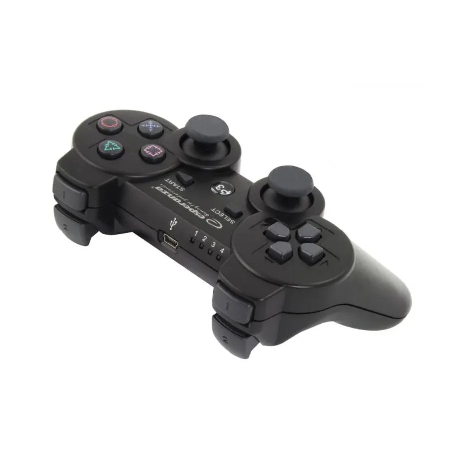 Esperanza EGG109K juhtmevaba Bluetooth mängupult sisseehitatud akuga, must, PlayStation 3 jaoks – 3