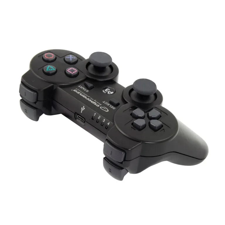 Esperanza EGG109K juhtmevaba Bluetooth mängupult sisseehitatud akuga, must, PlayStation 3 jaoks