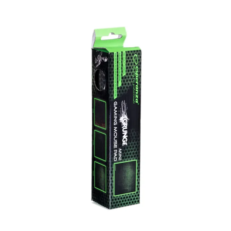 Esperanza EGP101G 250x200x2 mm must mängurihiirematt libisemisvastase põhjaga