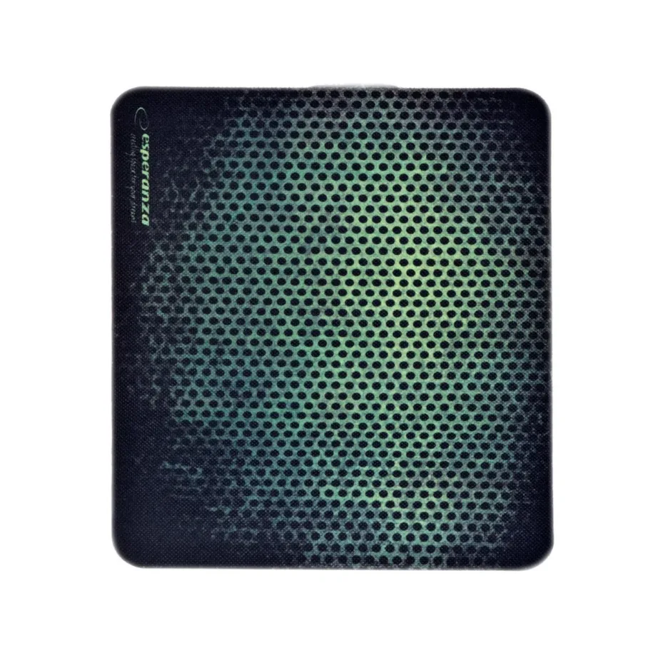 Esperanza EGP102G 300x240x3 mm must/roheline libisemisvastase kummipõhjaga mängurihiirematt – 2