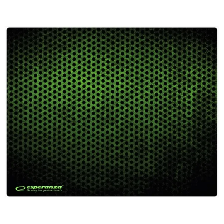 Esperanza EGP102G 300x240x3 mm must/roheline libisemisvastase kummipõhjaga mängurihiirematt
