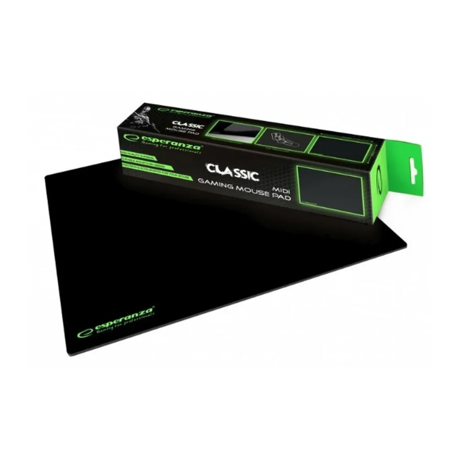 Esperanza EGP102K 300x240x3 mm must libisemisvastase põhjaga mängurihiirematt – 3