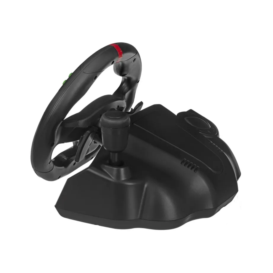 Esperanza EGW101 USB juhtmega mängurool 270° PlayStation 3/PC-le, 12 nuppu, must-roheline – 2