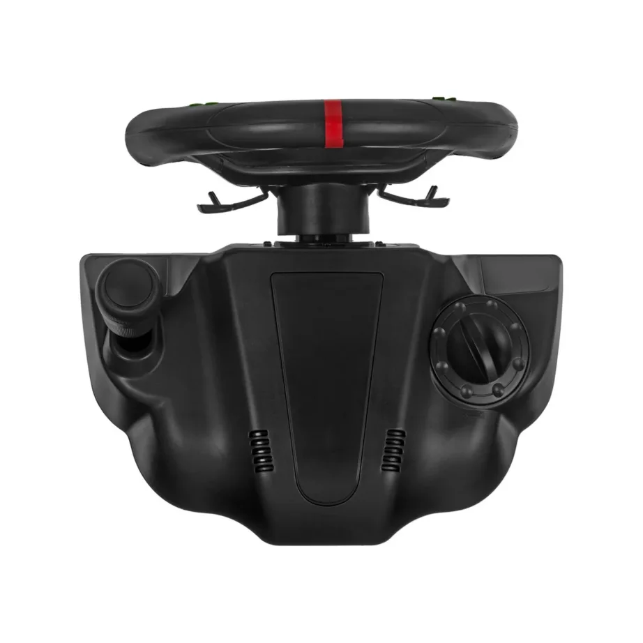 Esperanza EGW101 USB juhtmega mängurool 270° PlayStation 3/PC-le, 12 nuppu, must-roheline – 6