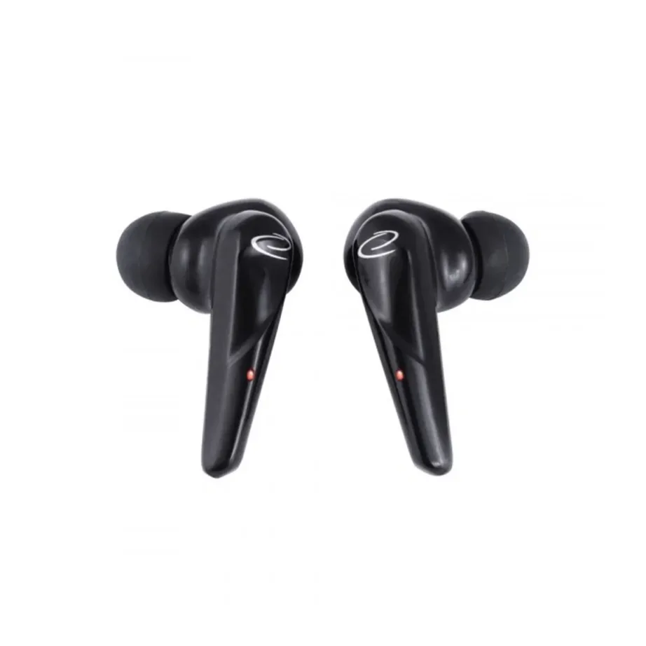 Esperanza EH231K mustad juhtmevabad in-ear kõrvaklapid Bluetooth 5.0 laadimiskarbiga, puutetundlik juhtimine, muusika ja kõnede jaoks – 6