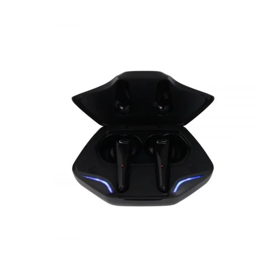 Esperanza EH231K mustad juhtmevabad in-ear kõrvaklapid Bluetooth 5.0 laadimiskarbiga, puutetundlik juhtimine, muusika ja kõnede jaoks – 9