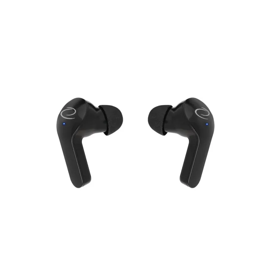 Esperanza EH238K mustad juhtmevabad in-ear kõrvaklapid Bluetooth 5.3, puutejuhtimine, 3 h muusika, USB-C laadimisega (90 g) – 4