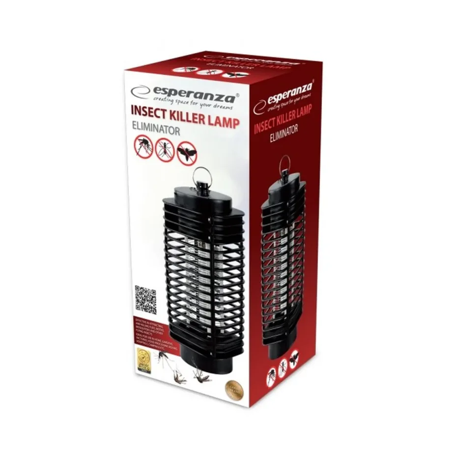 Esperanza EHQ002 3W 11x26 cm riputatav UV-putukalamp, 0,9 m juhtmega