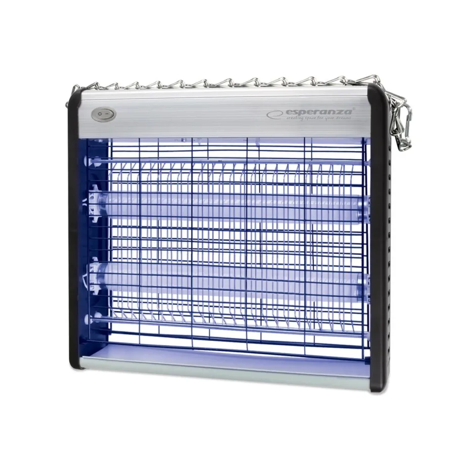 Esperanza EHQ003 12W UV putukalamp, 255x75x250 mm, siseruumidesse, must