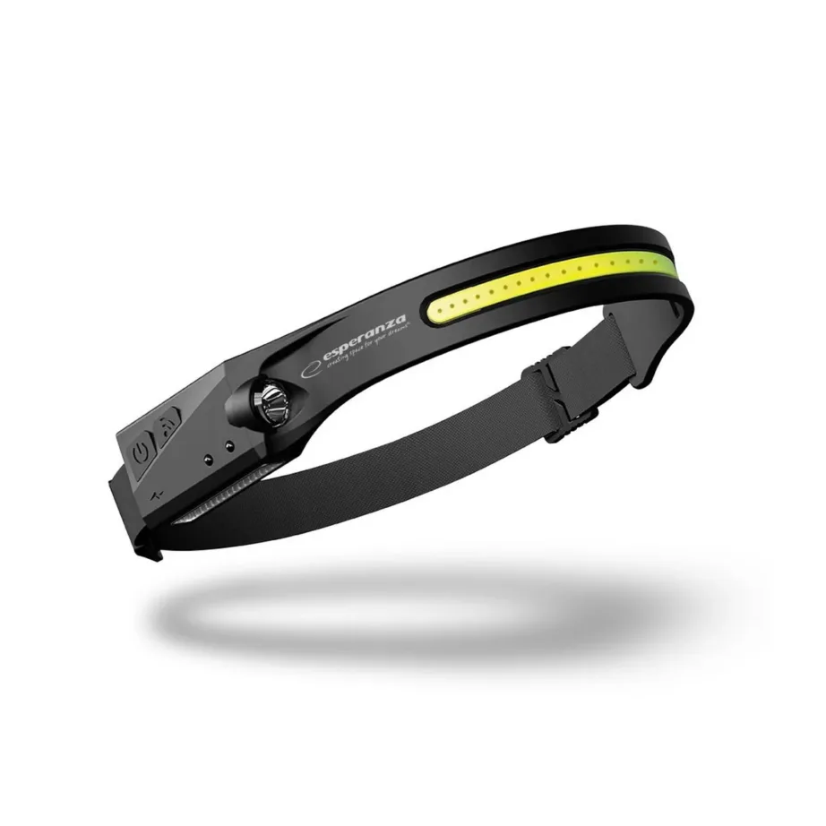 Esperanza EOT067 3W 240 lm COB LED must pealamp sensorjuhtimise ja 24V akuga – 5