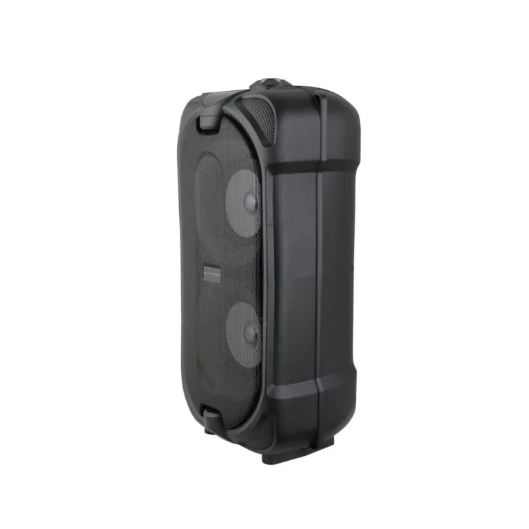 Esperanza EP157 10W Bluetooth 5.0 FM-raadio ja LED RGB must juhtmevaba kõlar, 185x150x398 mm, aku 5 h, MicroSD-tugi
