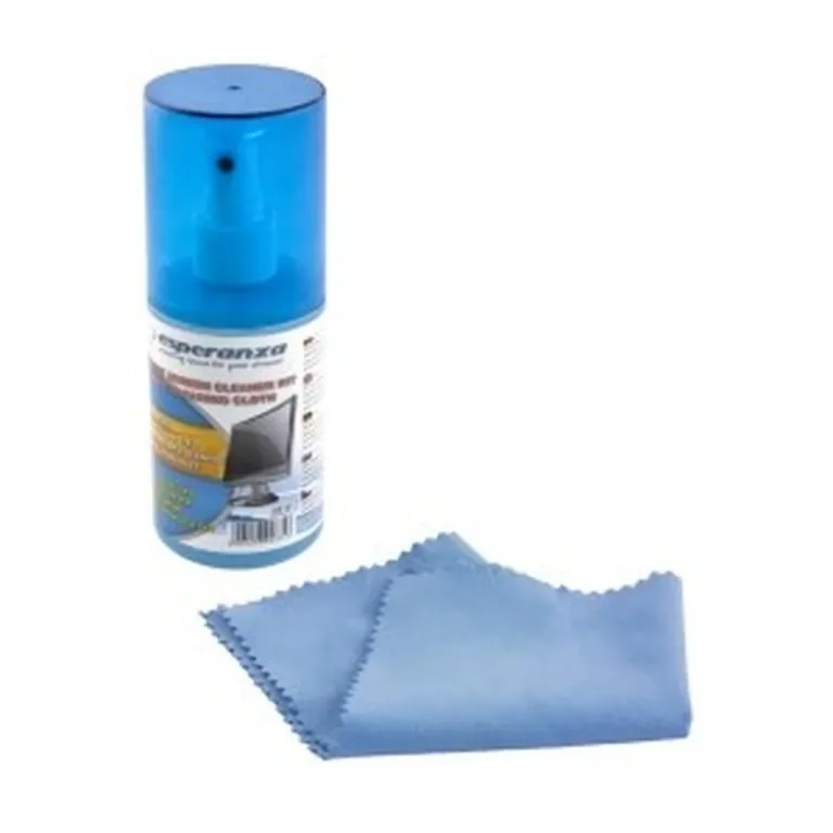 Esperanza ES121 200 ml LCD/TFT/Plasma ekraanide puhastuskomplekt mikrokiudlapiga