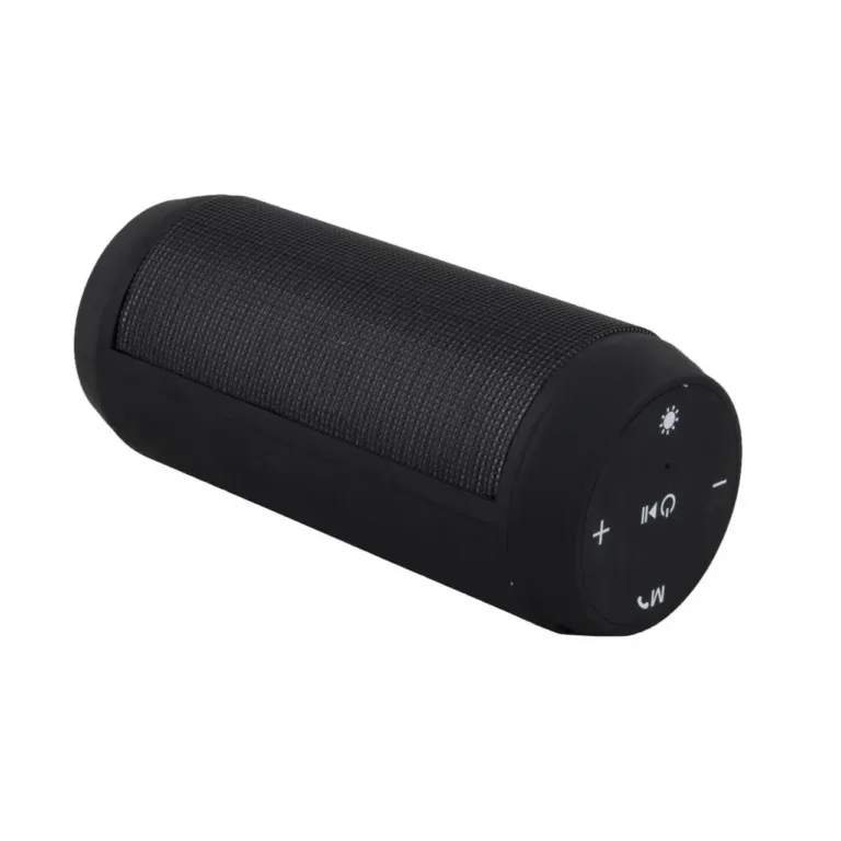 Esperanza FADO EP133K must 5W LED-valgustusega Bluetooth kõlar, FM-raadio ja microSD toega