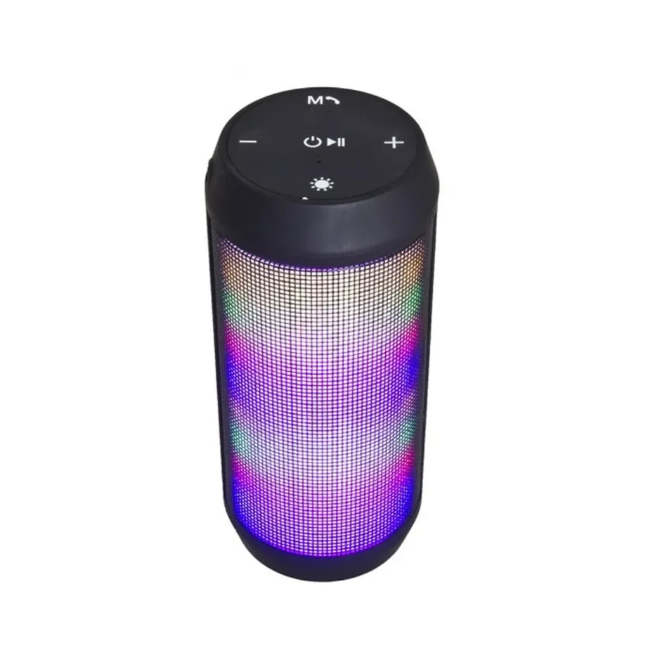 Esperanza FADO EP133K must 5W LED-valgustusega Bluetooth kõlar, FM-raadio ja microSD toega – 3