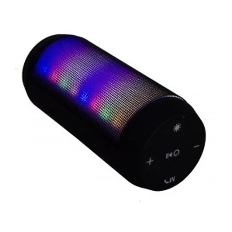 Esperanza FADO EP133K must 5W LED-valgustusega Bluetooth kõlar, FM-raadio ja microSD toega