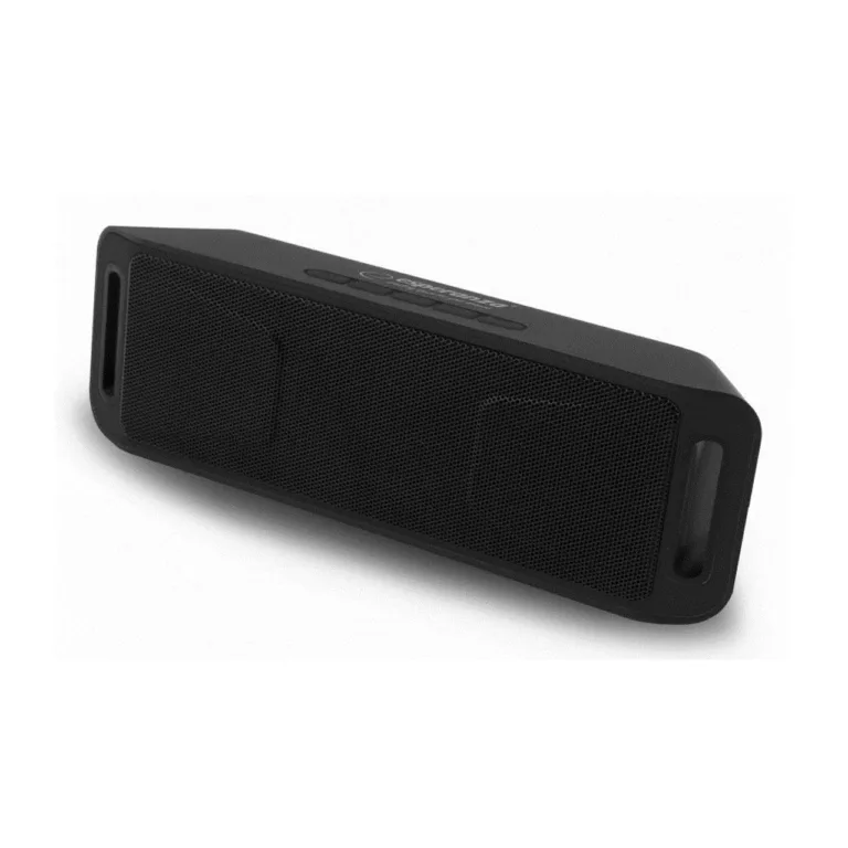 Esperanza FOLK EP126KK 6W must kaasaskantav Bluetooth stereokõlar 200x64x40 mm, FM-raadio, MicroSD, USB, 800mAh aku