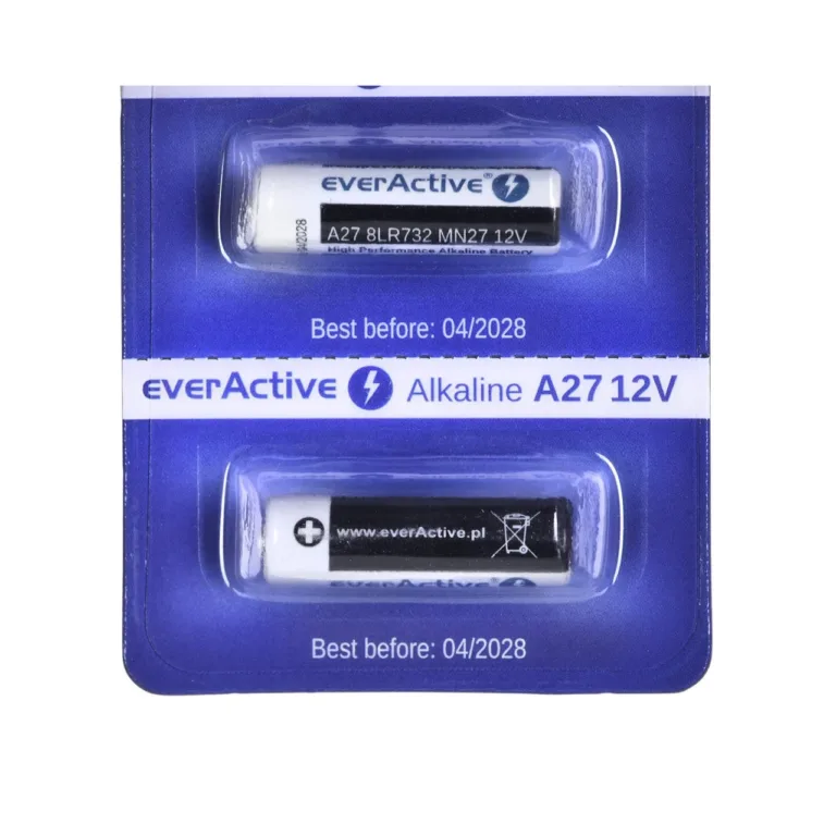 everActive 27A5BL 12V leelispatarei, silindriline, 5 tk komplektis