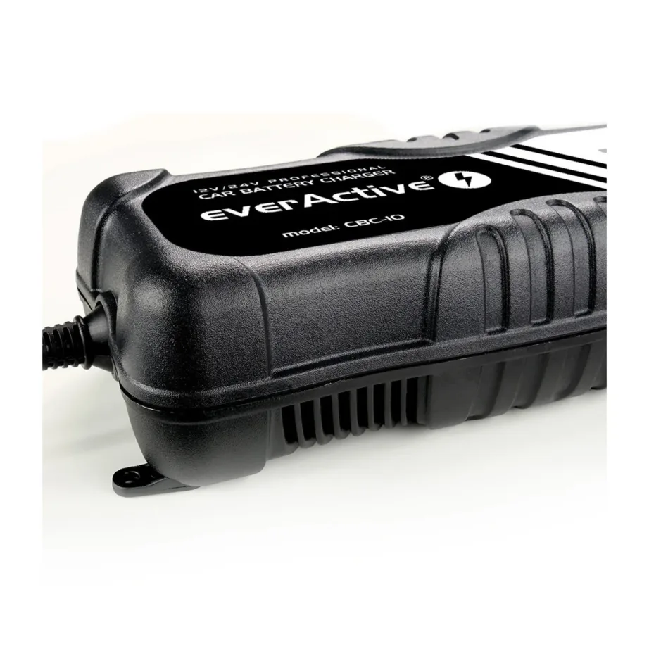 everActive CBC-10 12V/24V 10A must automaatne akulaadija pliiakudele, 220-240V – 6