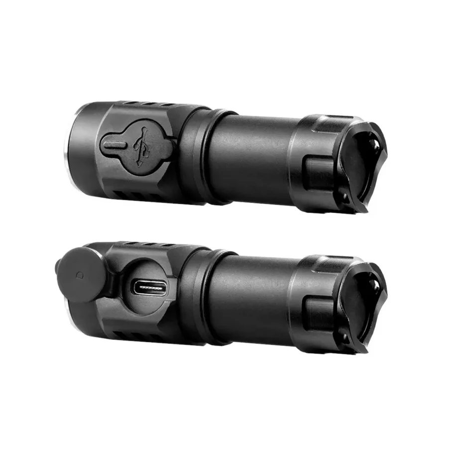 everActive FL-50R 500 lm IP66 alumiiniumist must laetav LED-taskulamp, 71 mm – 4