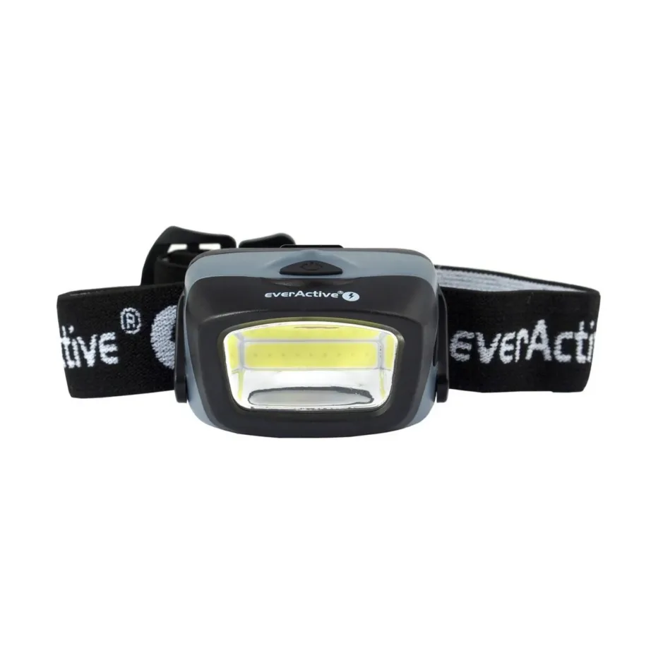 everActive HL-150 3W 150lm IPX4 plastikust LED-pealamp 3xAAA valge/punane – 6