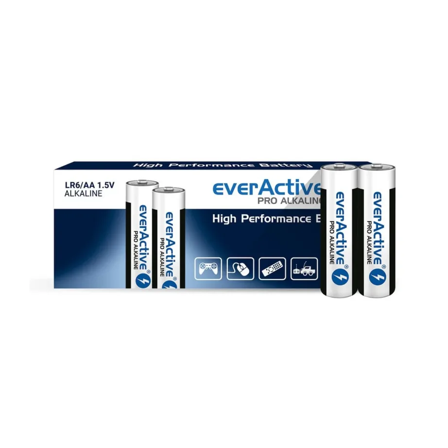 everActive LR610PAKPA 10 tk 3000 mAh AA 1.5 V leelispatareid tööstuspakendis