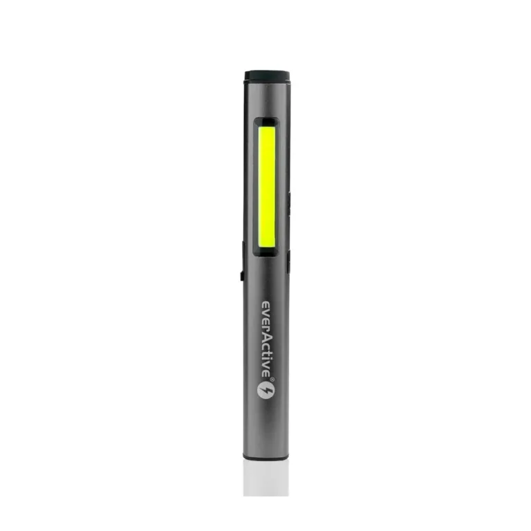 everActive PL-350R 350 lm IP54 alumiiniumist laetav LED-töö- ja UV-inspektsioonilamp, 165 mm