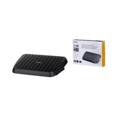 Fellowes 48121-70 must reguleeritav ergonoomiline jalatugi kontorisse 448x330x74 mm