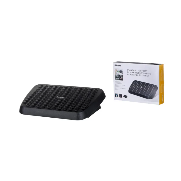 Fellowes 48121-70 must reguleeritav ergonoomiline jalatugi kontorisse 448x330x74 mm