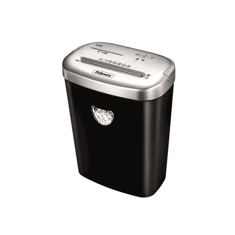 Fellowes 53C 22 cm ristlõikega paberihävitaja 10 lehele, P-4 tase, 23 l must, krediit- ja CD-de hävitus