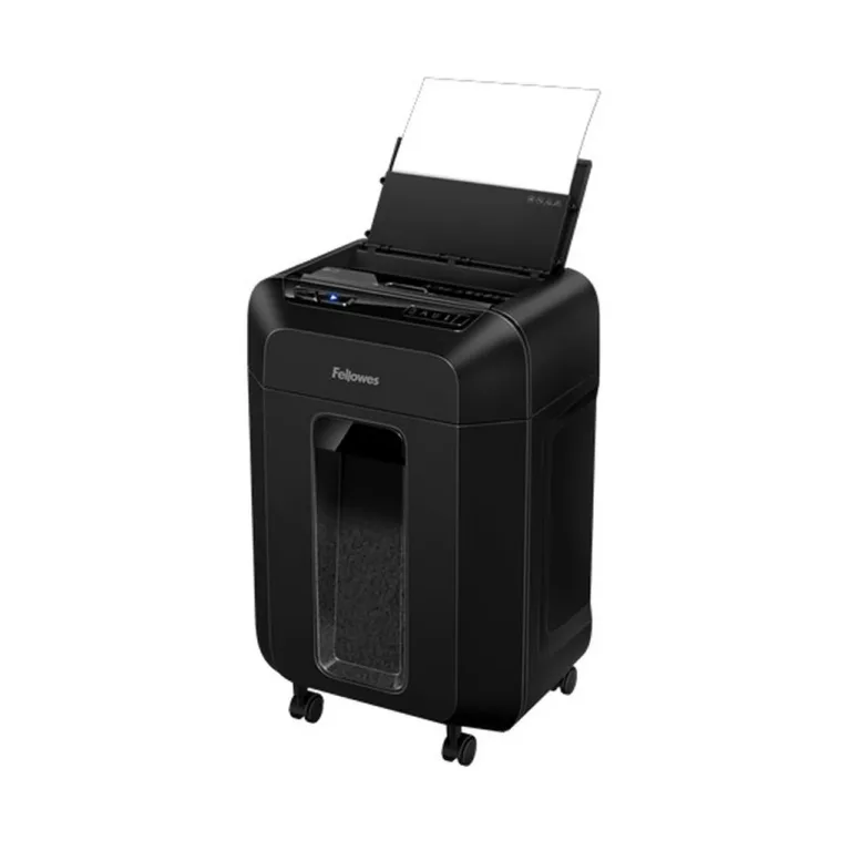 Fellowes AutoMax 90M 4x12 mm mikrolõikega A4 paberi- ja kaardihunt, 90-lehe mahuga, must, mudel 4633601