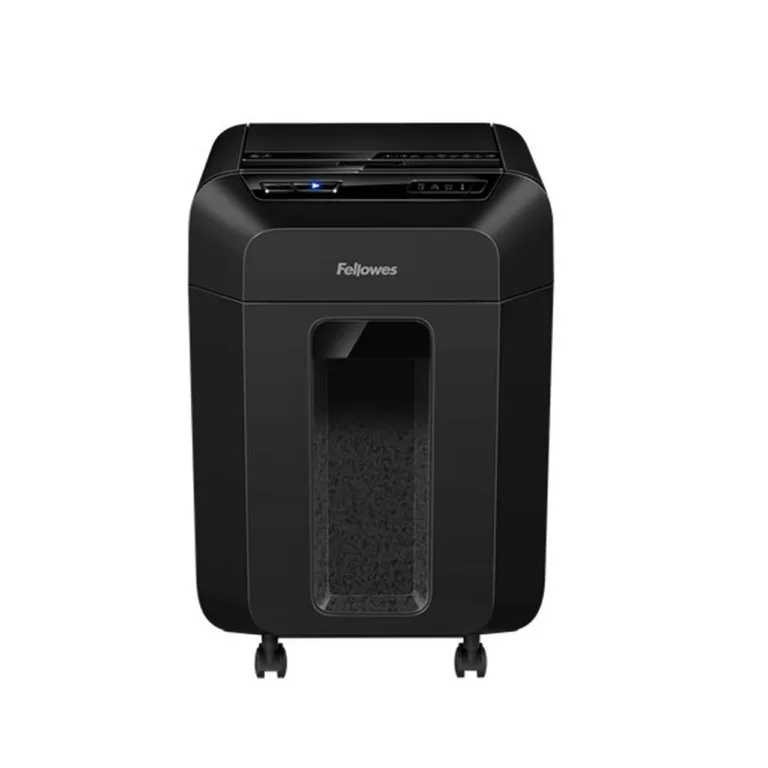 Fellowes AutoMax 90M 4x12 mm mikrolõikega A4 paberi- ja kaardihunt, 90-lehe mahuga, must, mudel 4633601