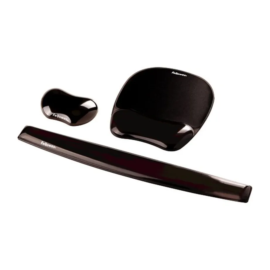 Fellowes CRYSTAL 230×202 mm must geeliga hiire- ja randmetugi (9112101) – 6