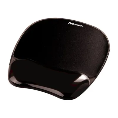 Fellowes CRYSTAL 230x202 mm must geeliga hiire- ja randmetugi (9112101)