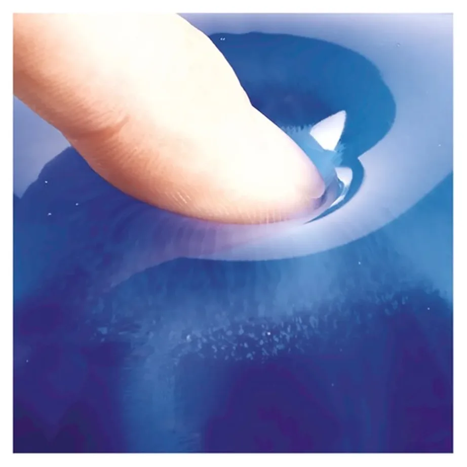 Fellowes CRYSTAL 9114120 sinine geeliga hiirepadi randmetoega – 3