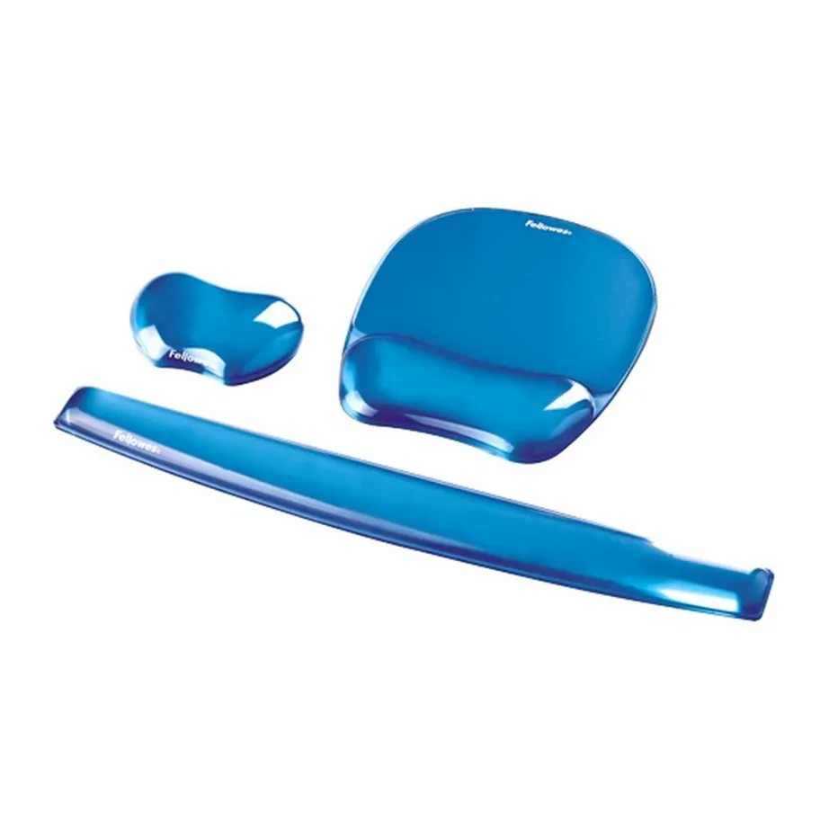 Fellowes CRYSTAL 9114120 sinine geeliga hiirepadi randmetoega – 5