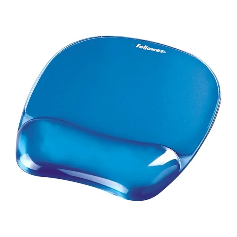 Fellowes CRYSTAL 9114120 sinine geeliga hiirepadi randmetoega