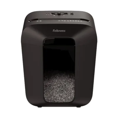 Fellowes Powershred LX41 4300701 8-leheline must mikrohävitus paberipurusti, 17L vaateaknaga, P-4, klambrite ja kaartide hävitamiseks