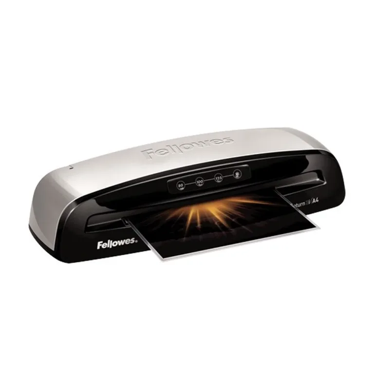 Fellowes Saturn 3i 5724801 A4 23,5 cm must/hõbe külm-kuum lamineerimisseade 300 mm/min, 125 µm, 2 rullikut