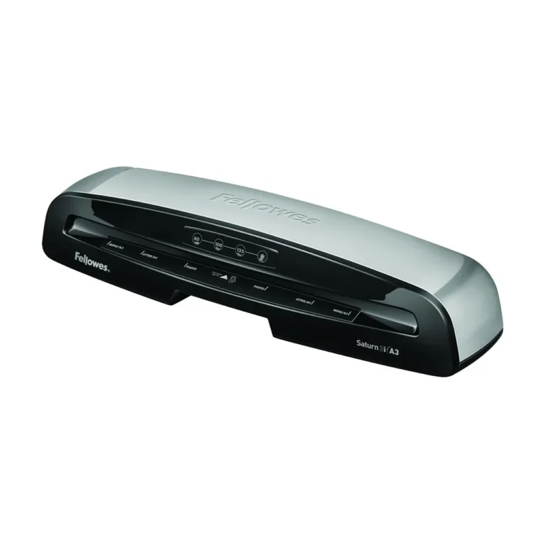 Fellowes Saturn 3i 5736001 A3 külm- ja kuumlaminaator, 32 cm lai, 300 mm/min, must/hõbe